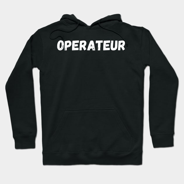 operator Hoodie by mdr design